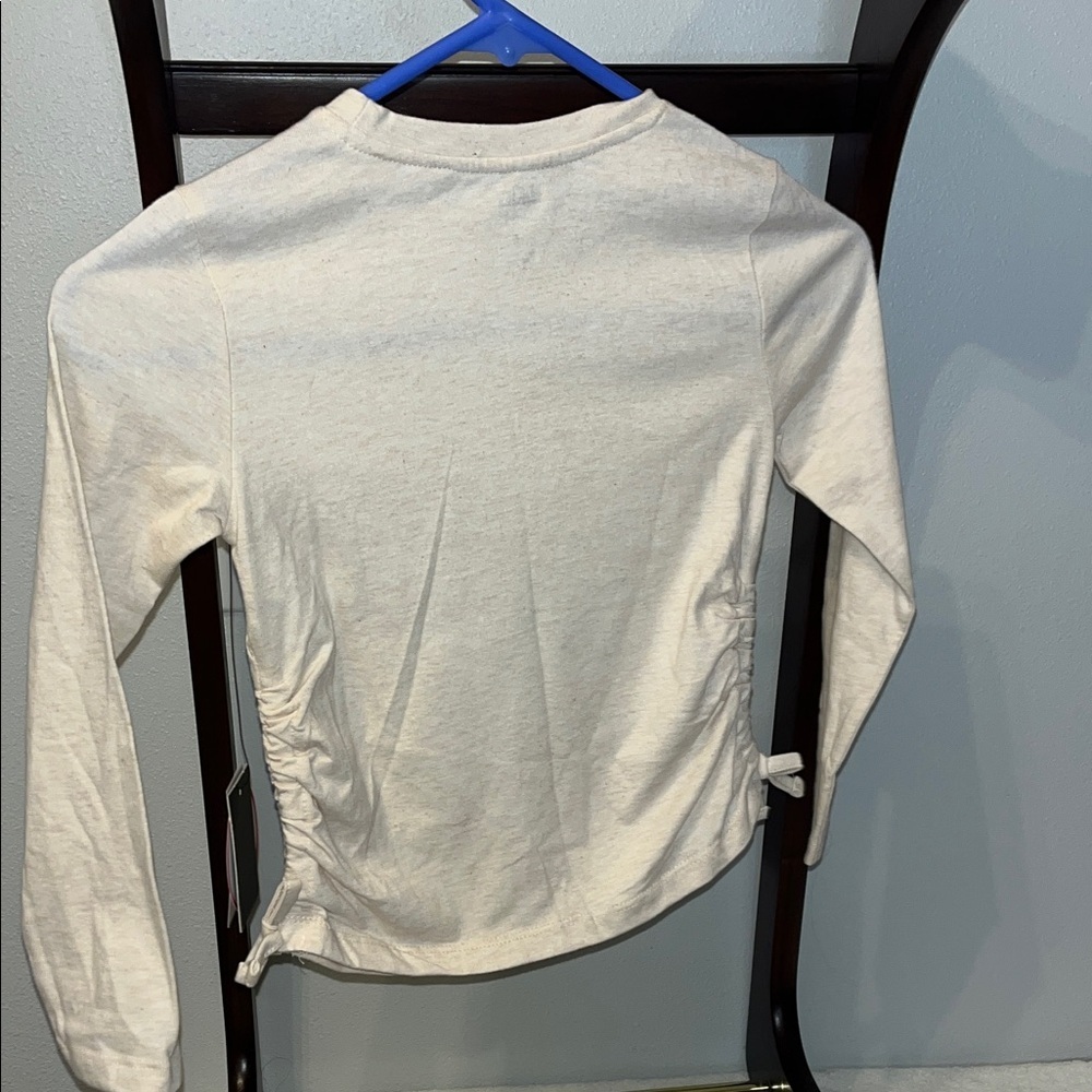 DKNY Flip Sequin Longsleeve T-Shirt NWT Girls Size 5 - Picture 6 of 7